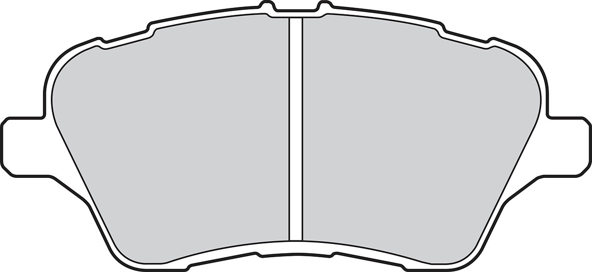 Jeu de 4 plaquettes de frein VALEO ref. 302153